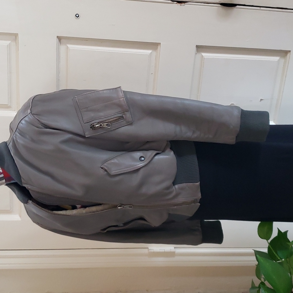 Genuine Vintage Leather Bomber